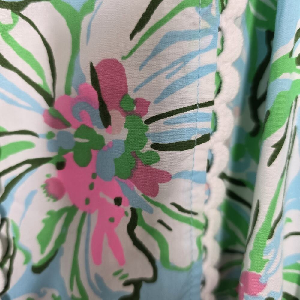 Lilly Pulitzer Womens Arletta Long Sleeve Dress Multicolor Son of a Bun Size 4 - Picture 7 of 16